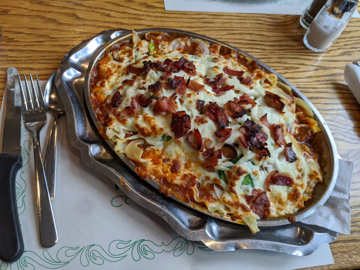 Lasagna Al Forno, Restaurant Bravo Pizzeria