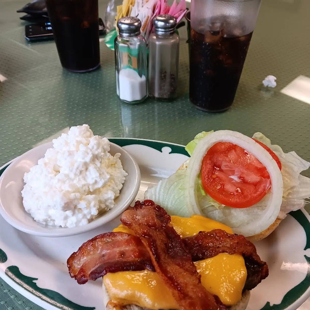 Bacon and Cheese Burger