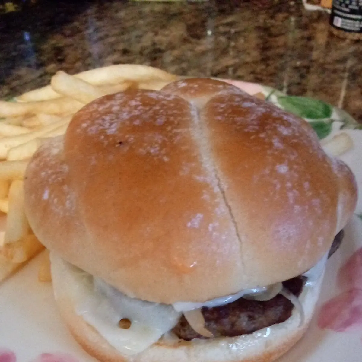 Mushroom Swiss Burger