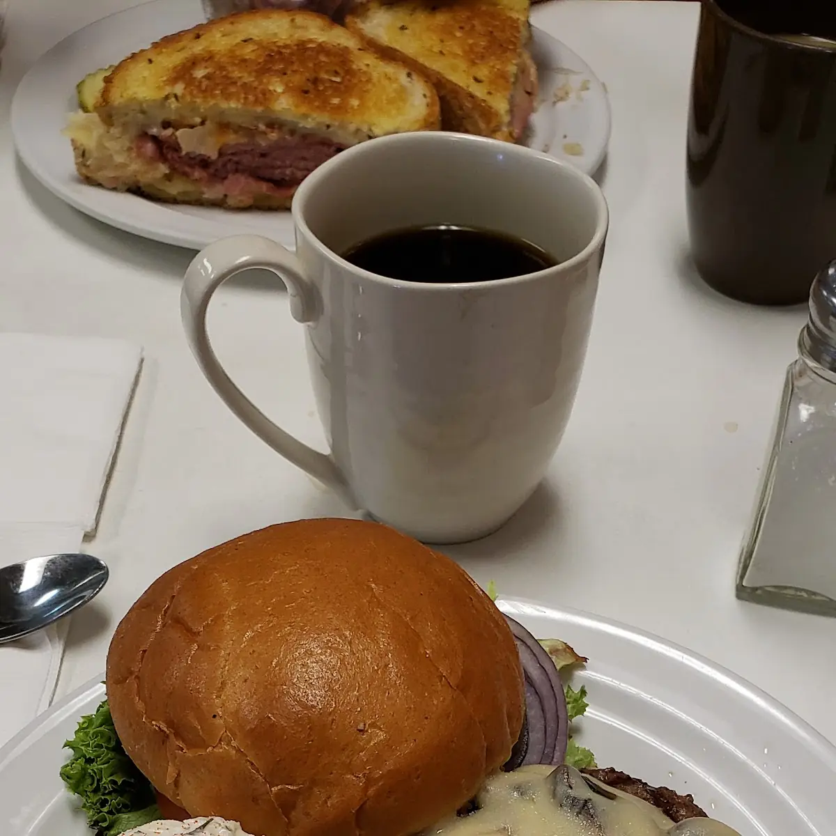 Mushroom Swiss Burger