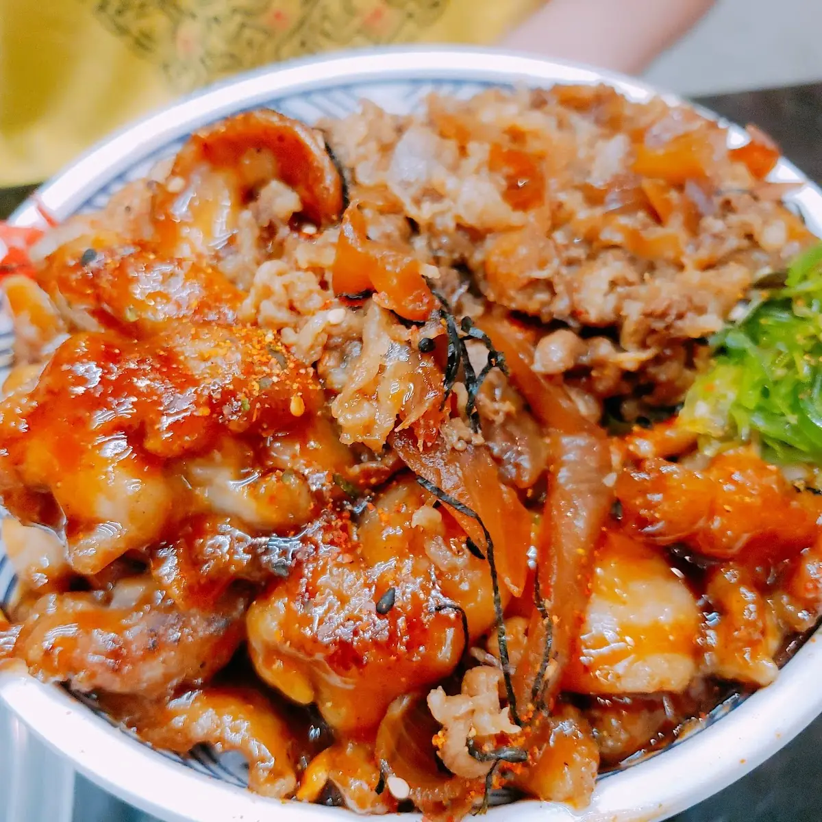 Beef & Teriyaki Chicken Bowl