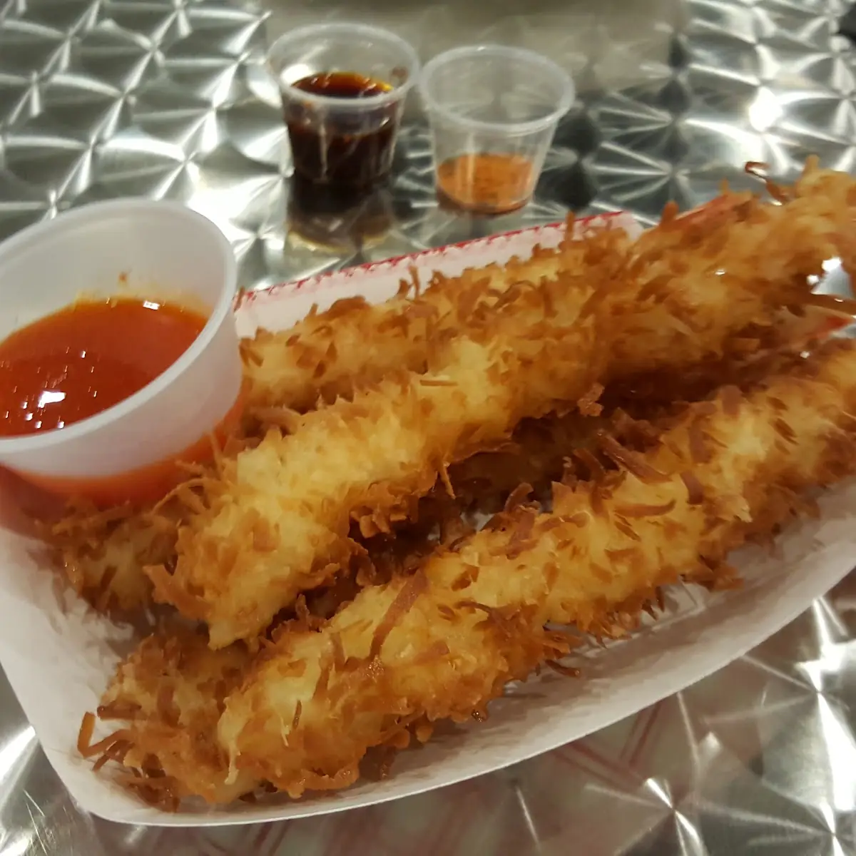 Coconut Shrimp Tempura