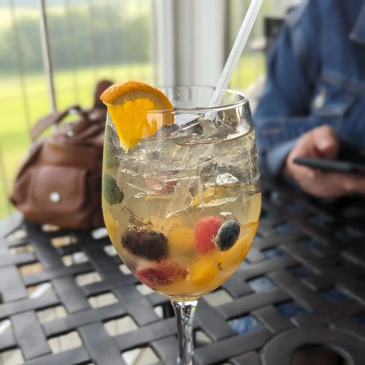 Peach Berry Sangria