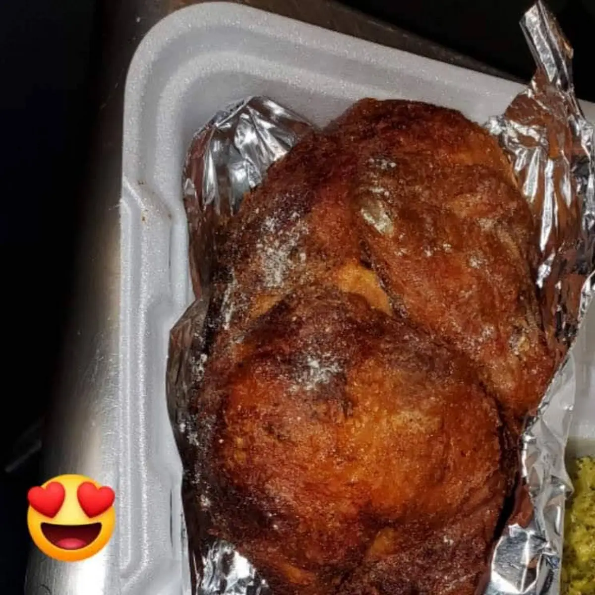 Deep Fried Half Chicken Platter