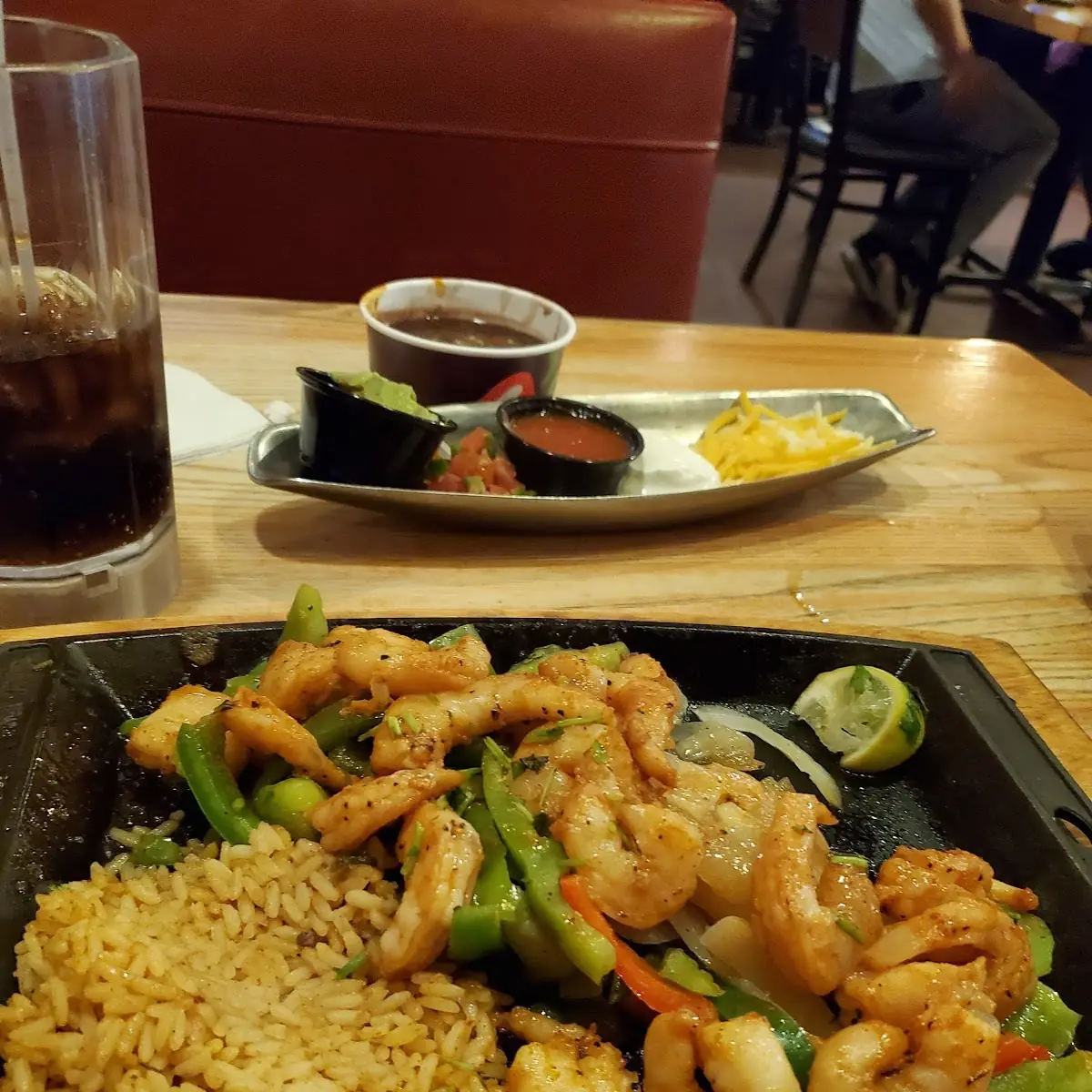 Shrimp Fajitas