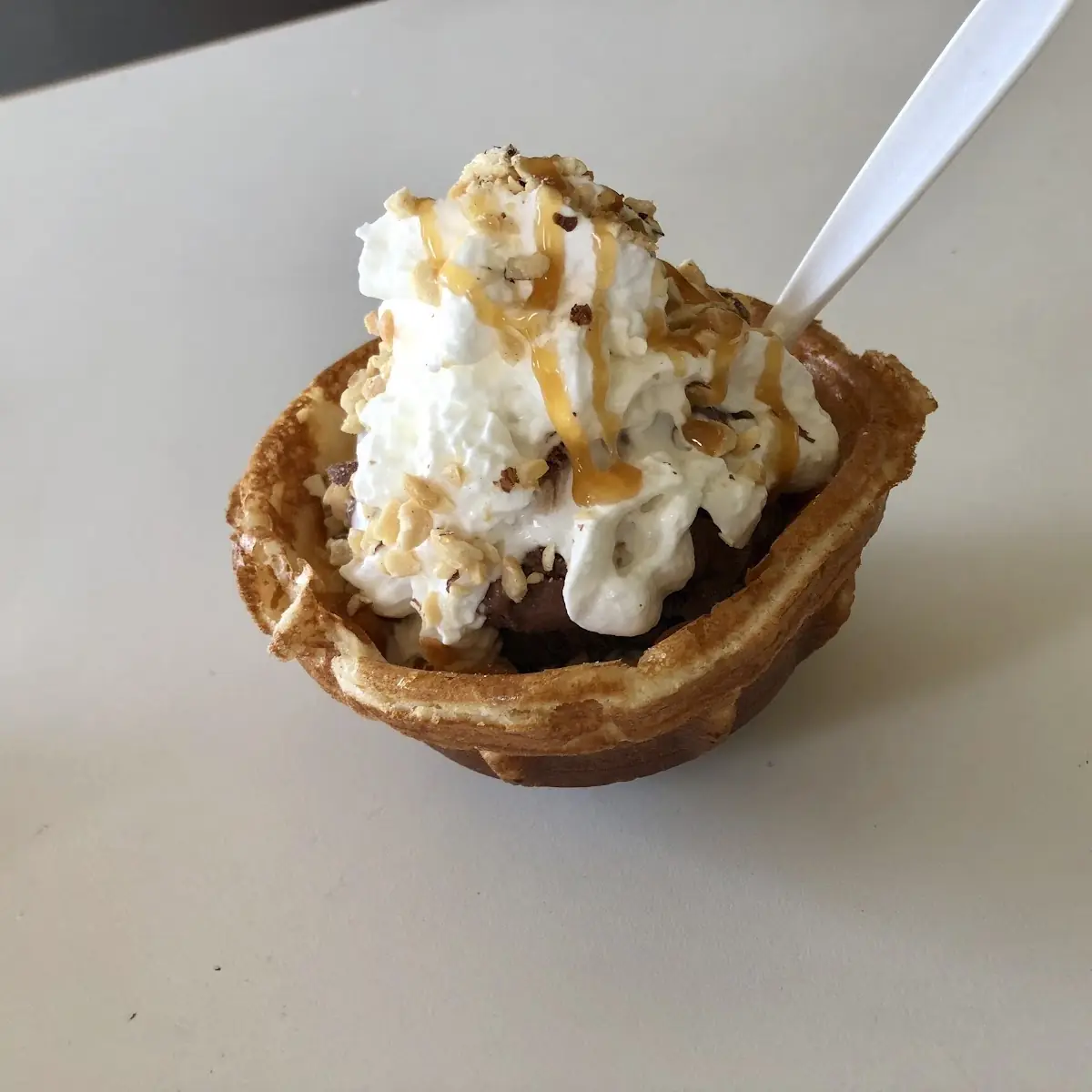 Waffle Bowls One Topping