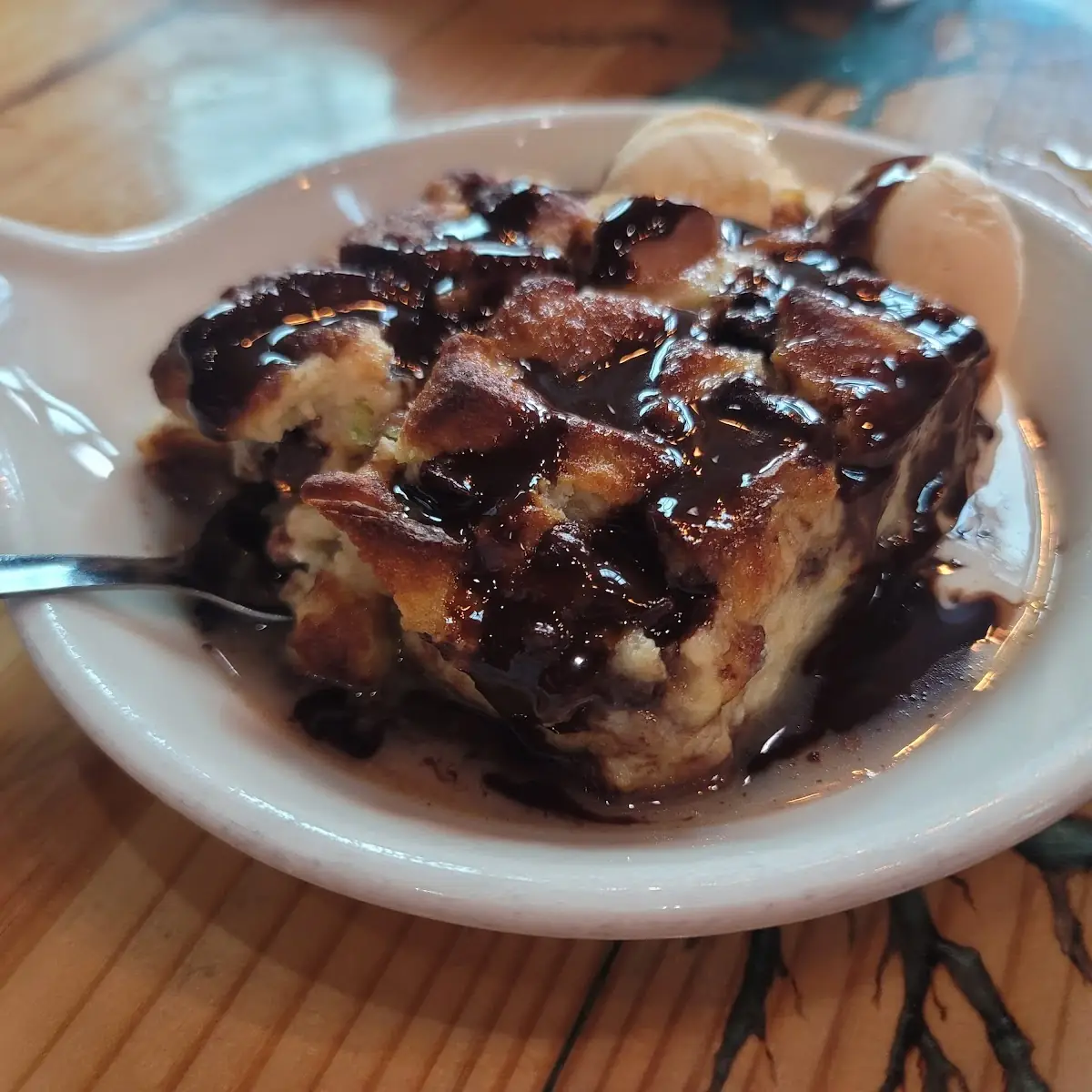 Chocolate Chip Bread Pudding