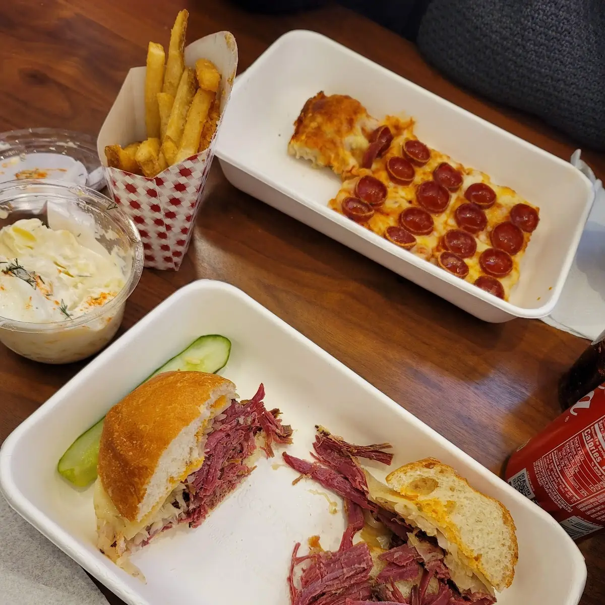Hot Corned Beef Reuben
