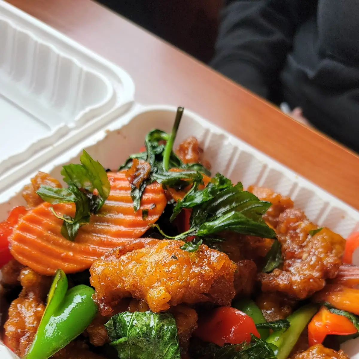 Crispy Chicken Basil