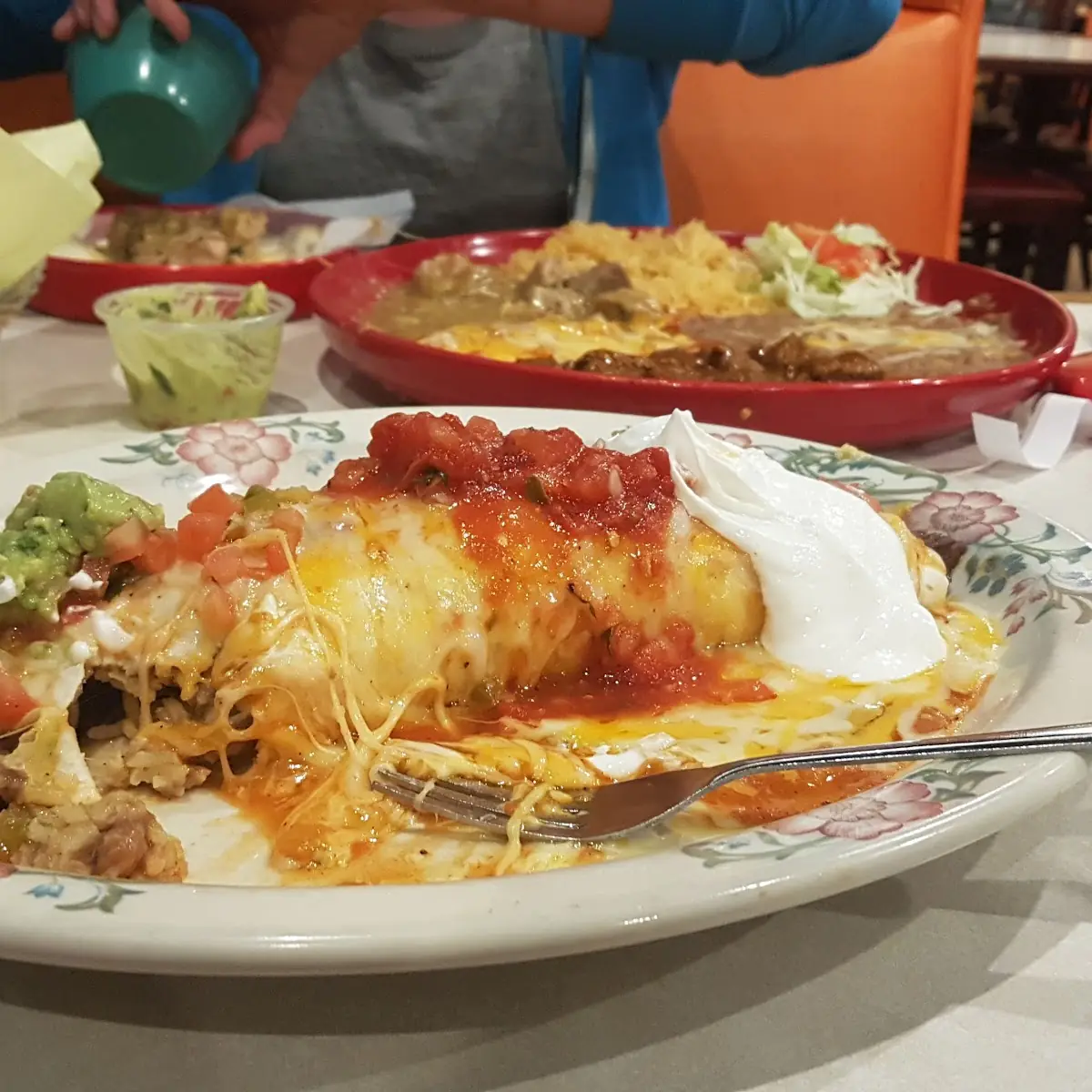 Enchilada and Chile Relleno