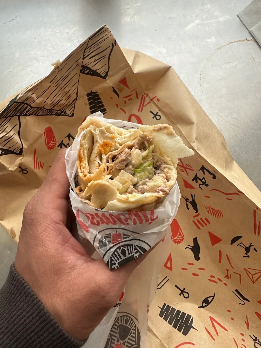 2 Chicken Shawarma Wraps, Osmow's Shawarma