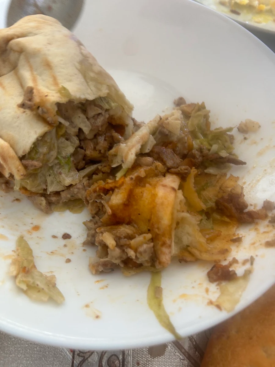 Shawarma Chicken Wrap, Osmow's Shawarma