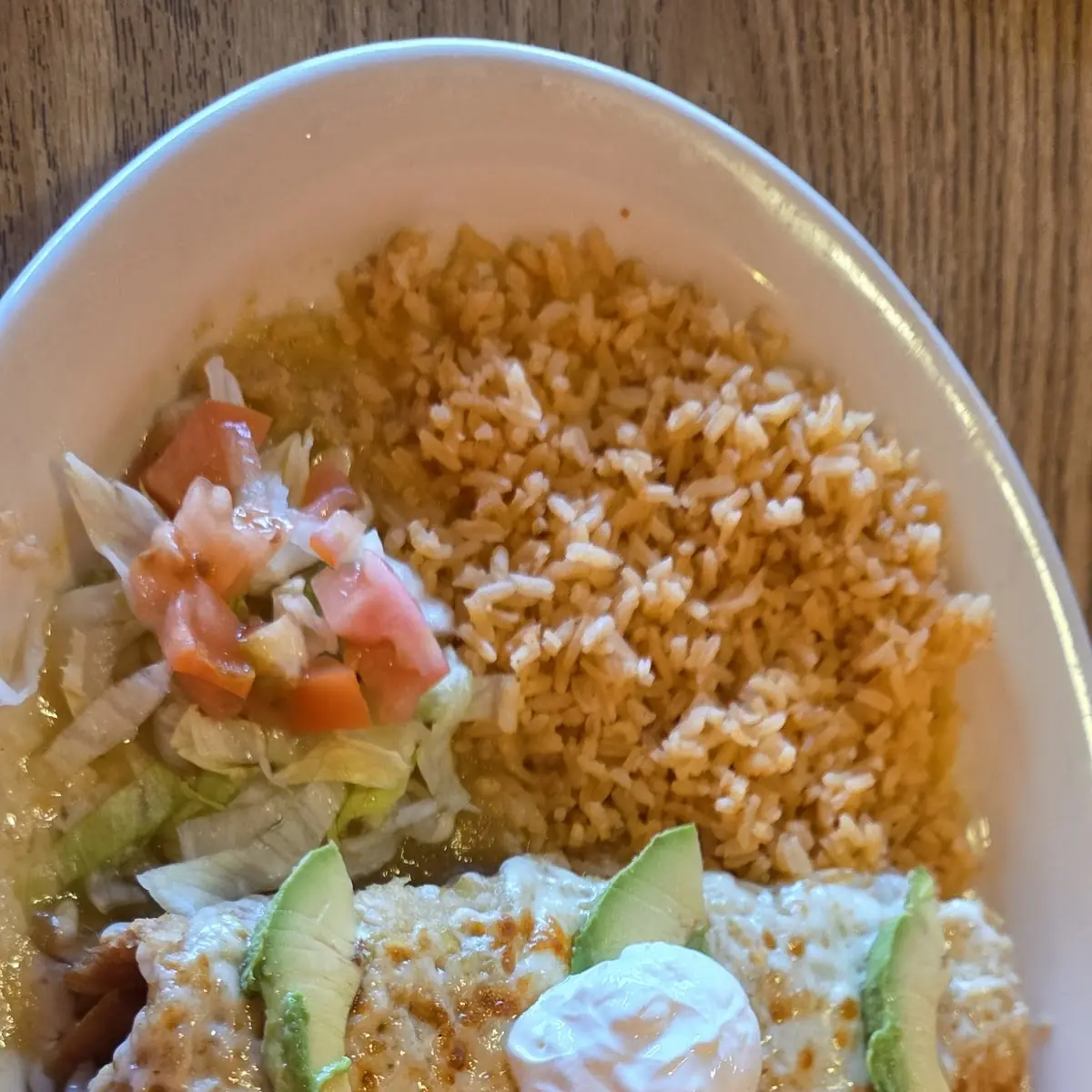Mini Enchilada with Rice & Beans