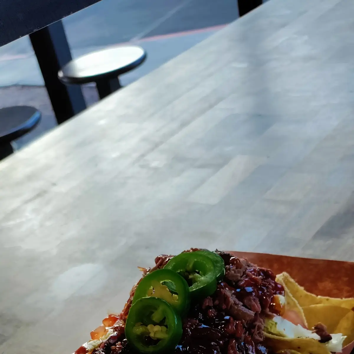Brisket Nachos Supreme