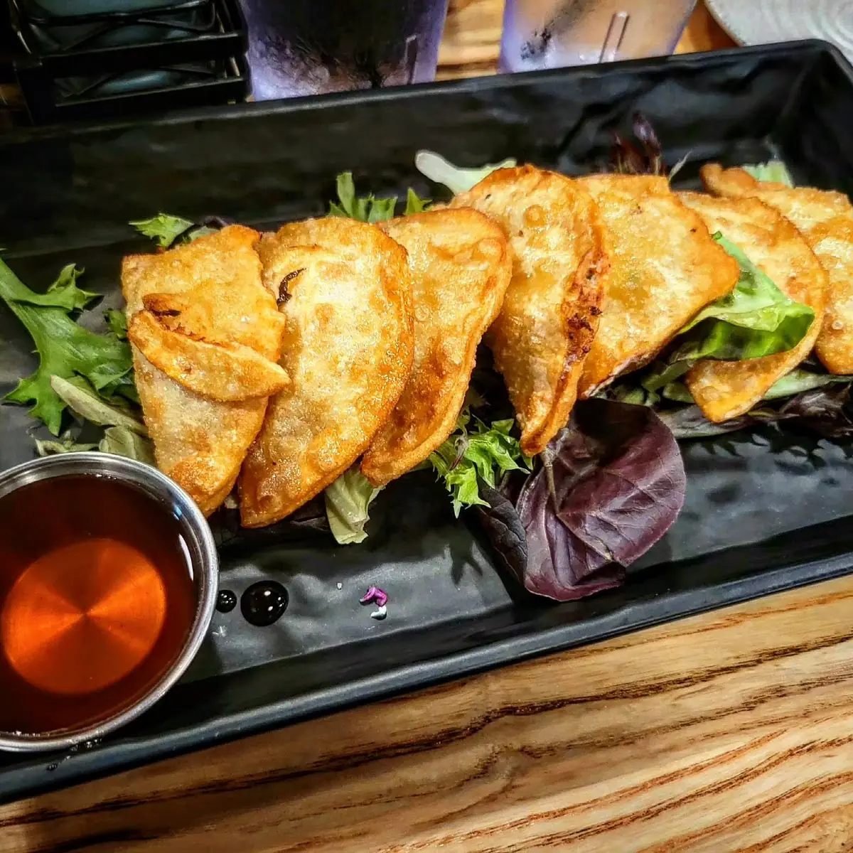 Duck Bacon & Sweet Corn Wontons
