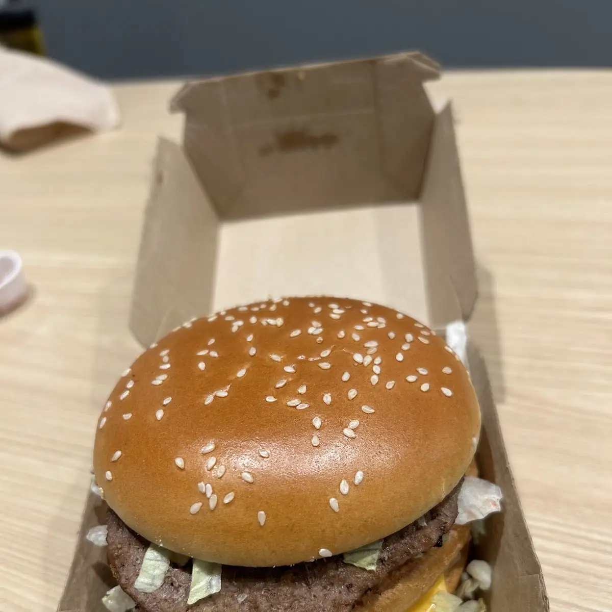 Big Mac Cheese Burger
