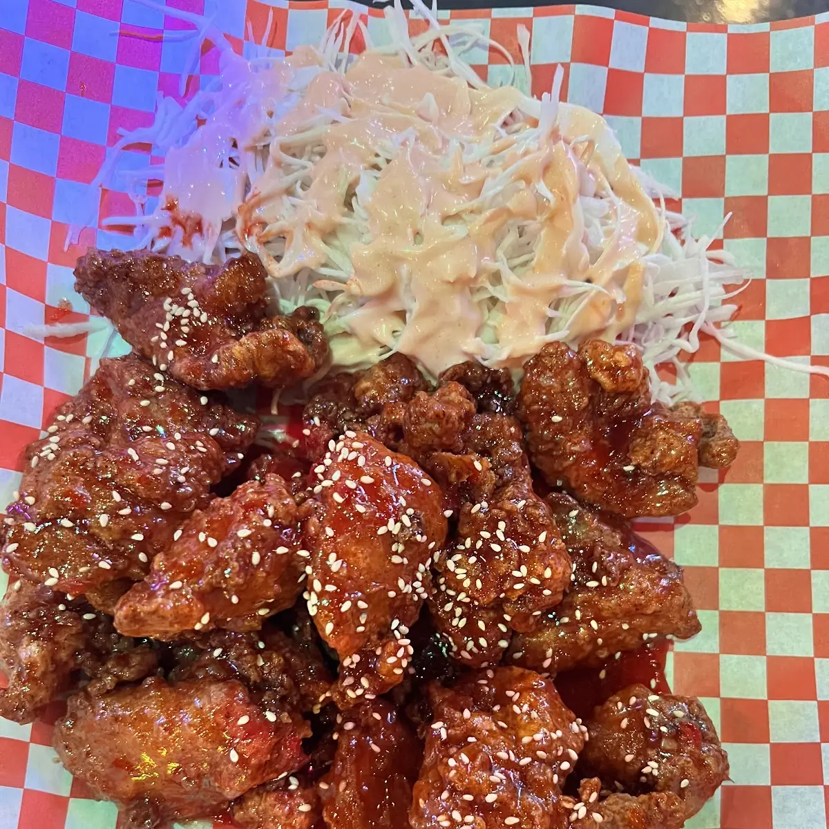 Sesame Chicken and Slaw
