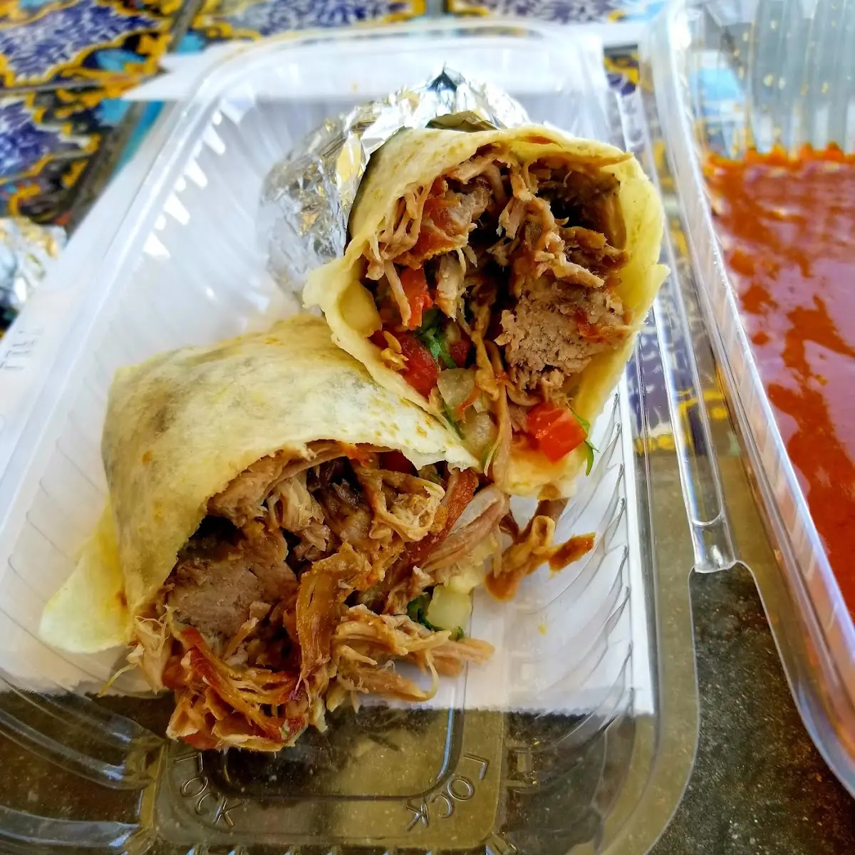 Regular Carnitas Burrito