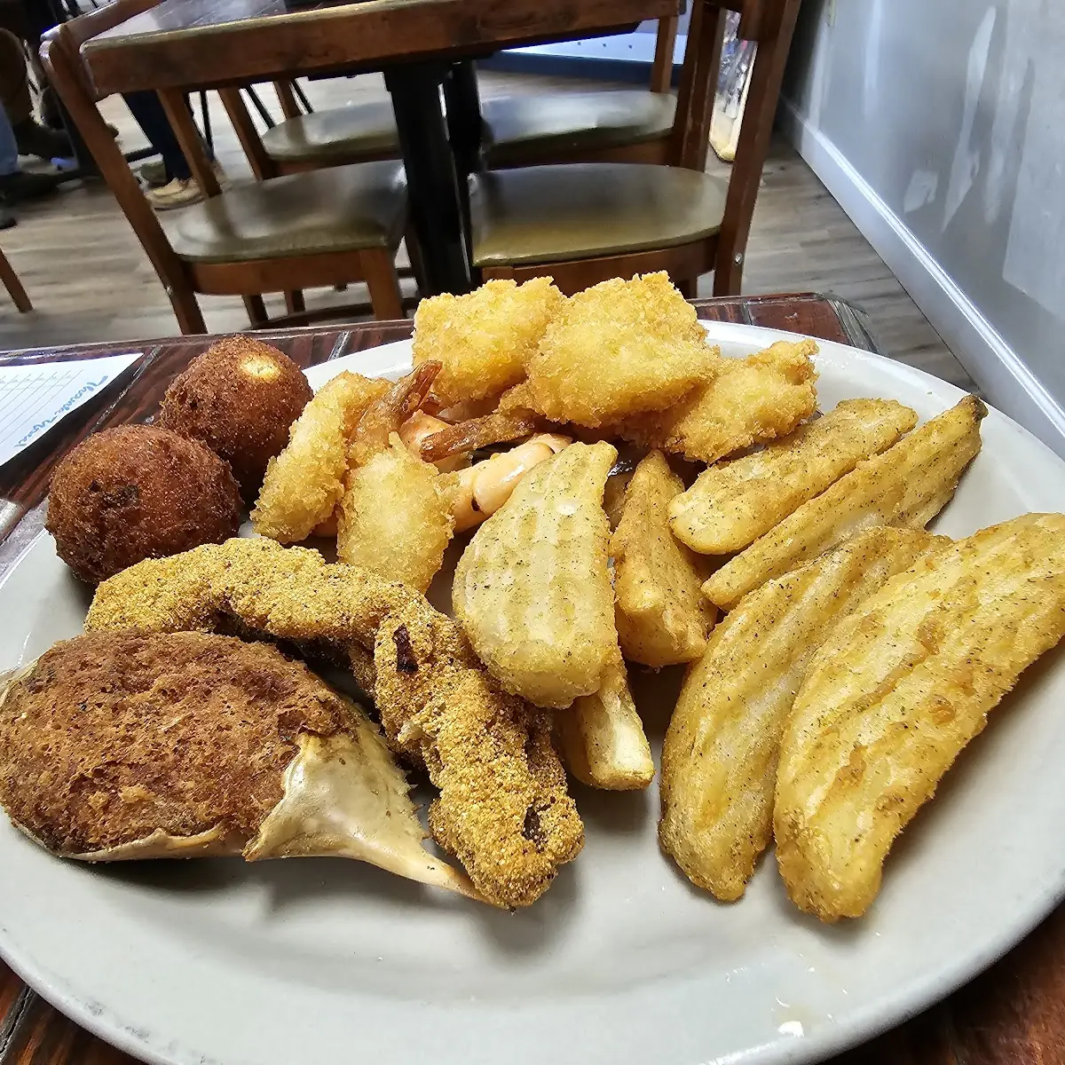 Seafood Sampler Plate