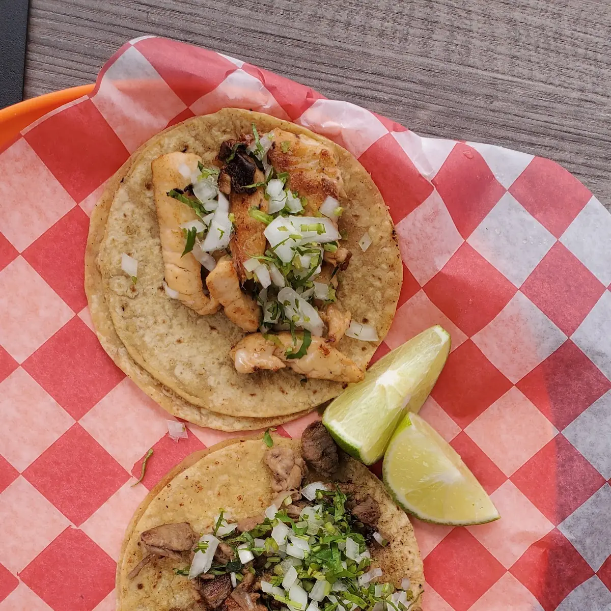 Steak and Chicken Tacos