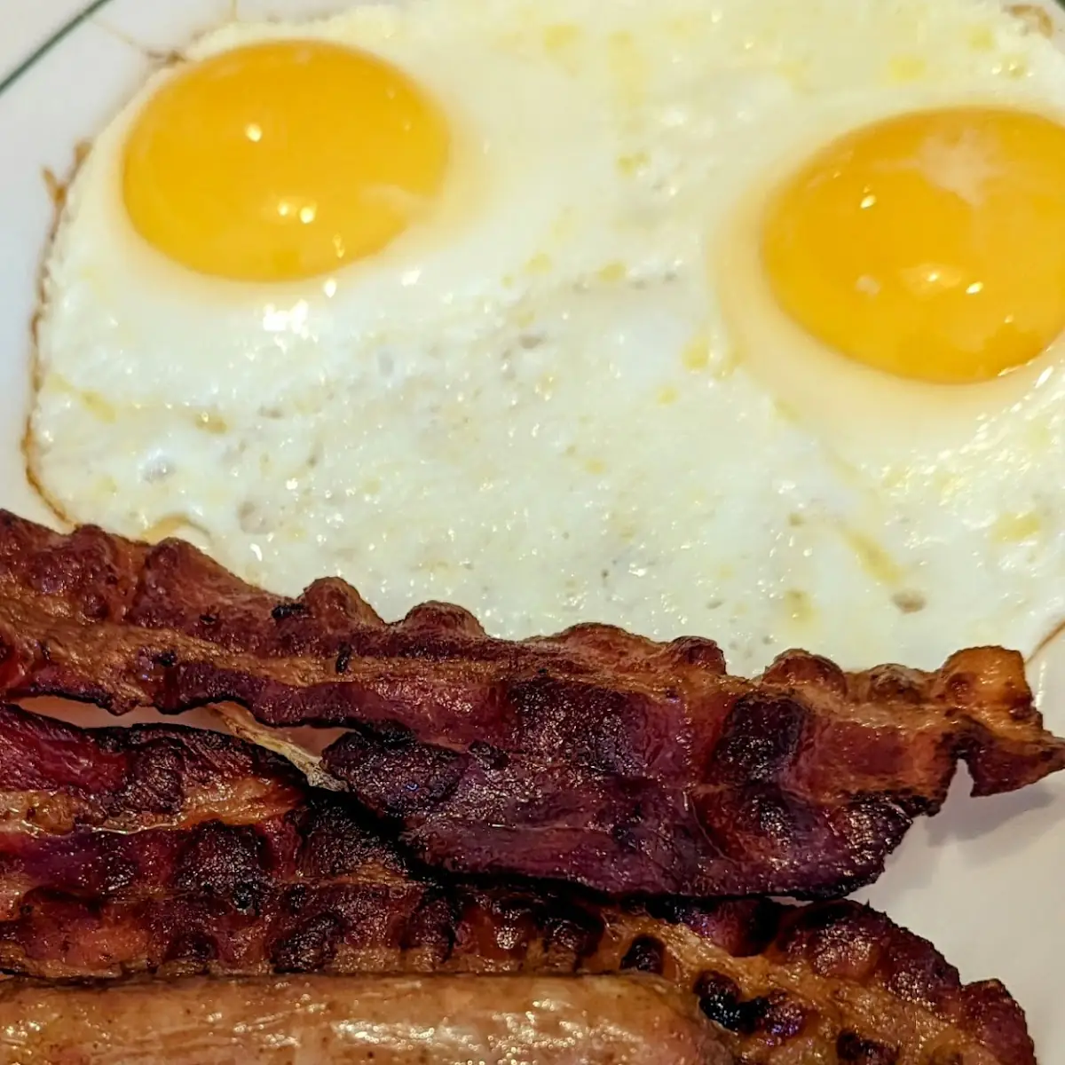 Bacon Eggs and Sausage