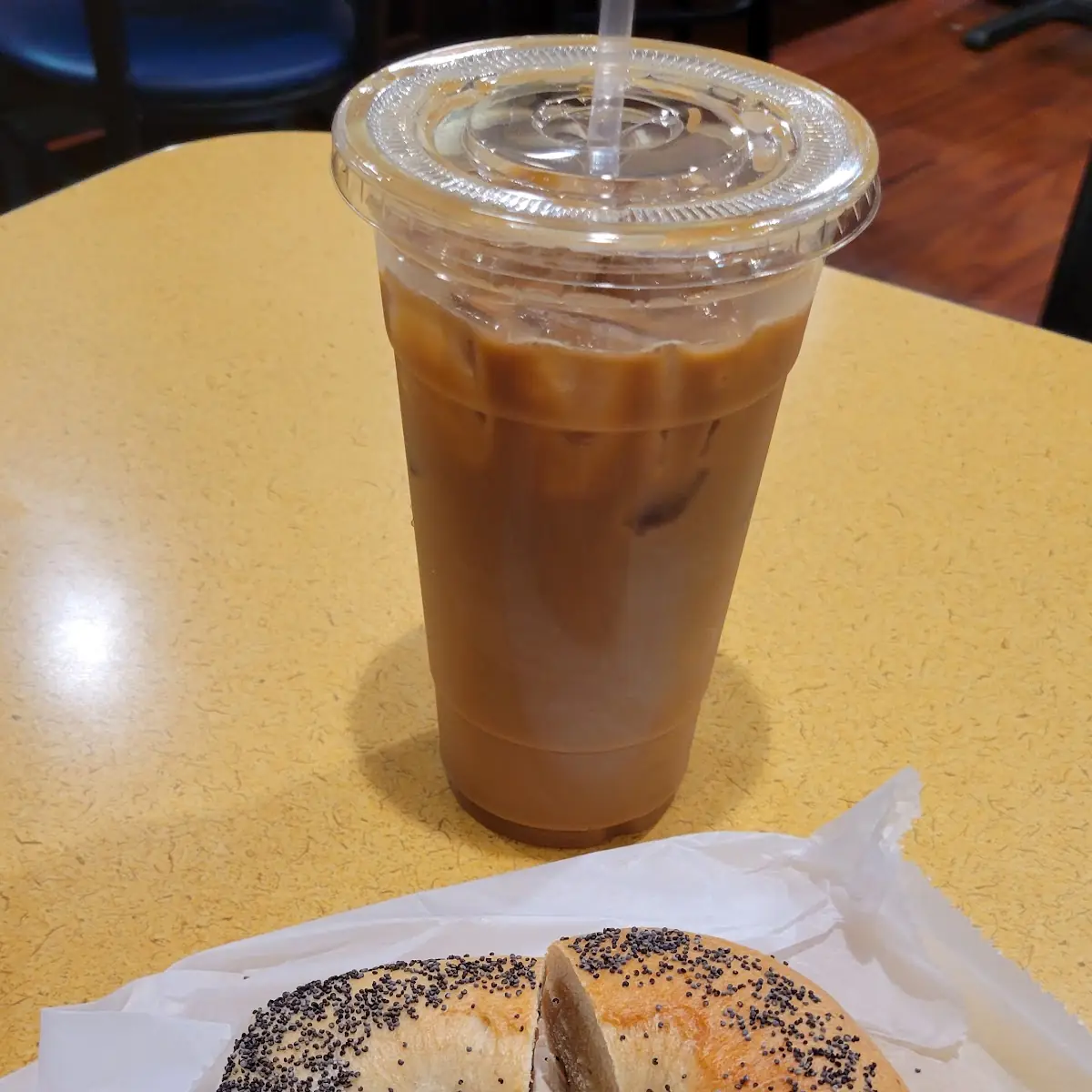 Lightly Buttered Poppy Bagel