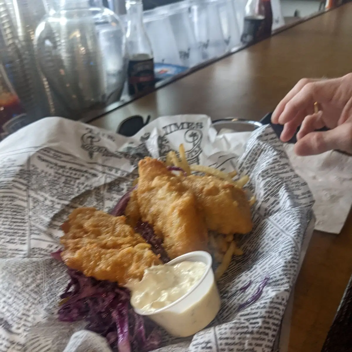Cod Fish and Chips