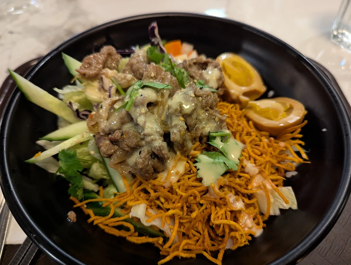 N2 Nid Au Bœuf Et Légumes Crispy Noodle With Beef And Vegetables, Restaurant Ozen