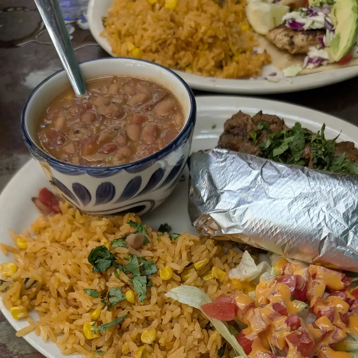 Carne Guisada Plate