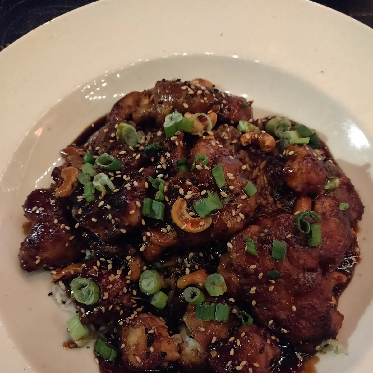 Spicy Cashew Chicken