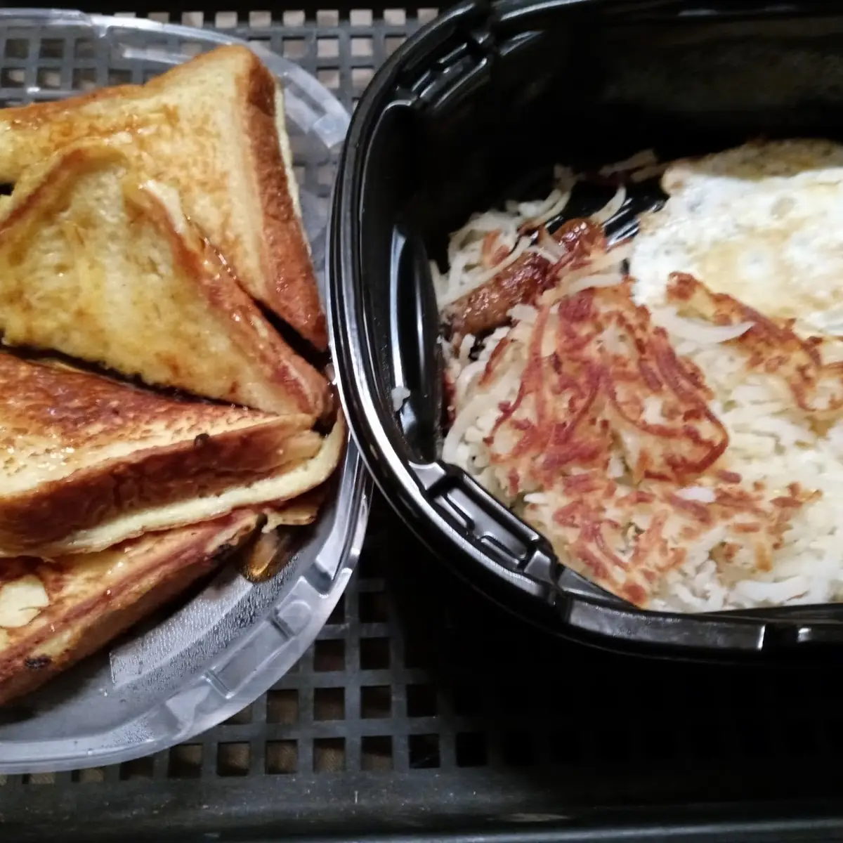 Egg & Cheese Melt Plate