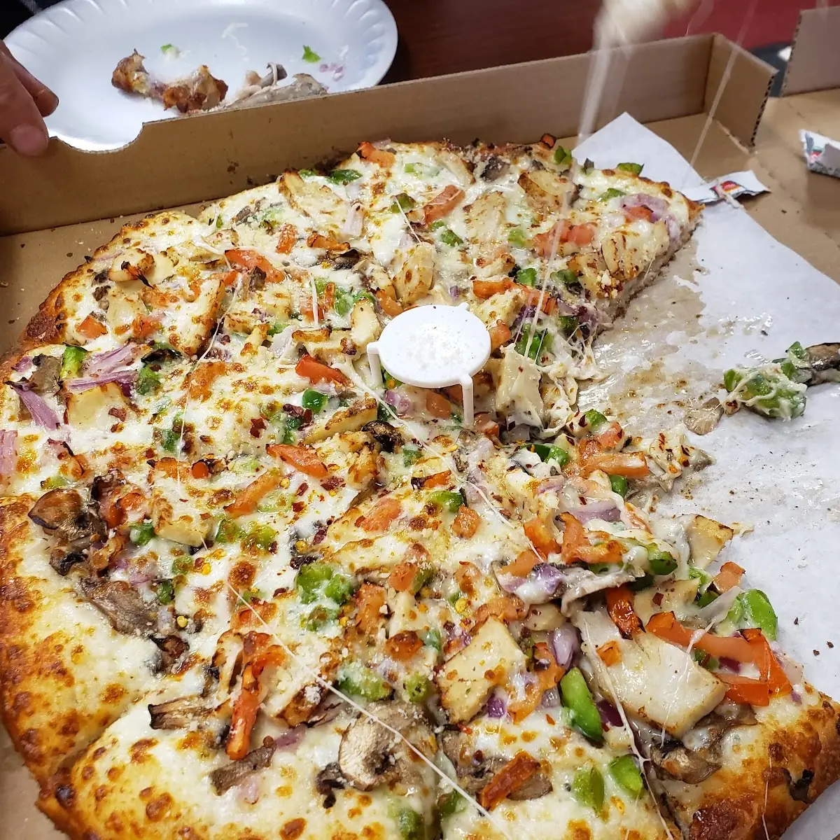 Chicken Curry Pizza