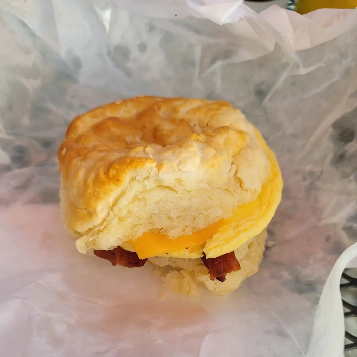 Bacon Egg Cheese Biscuit