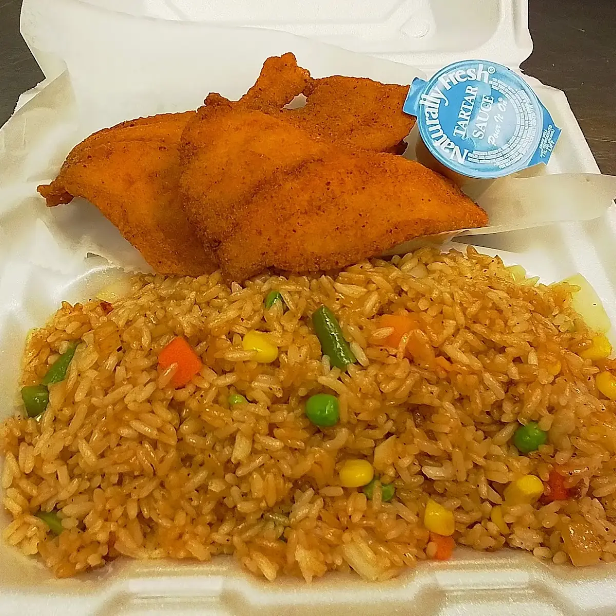 Fried Rice with 2pc Fish