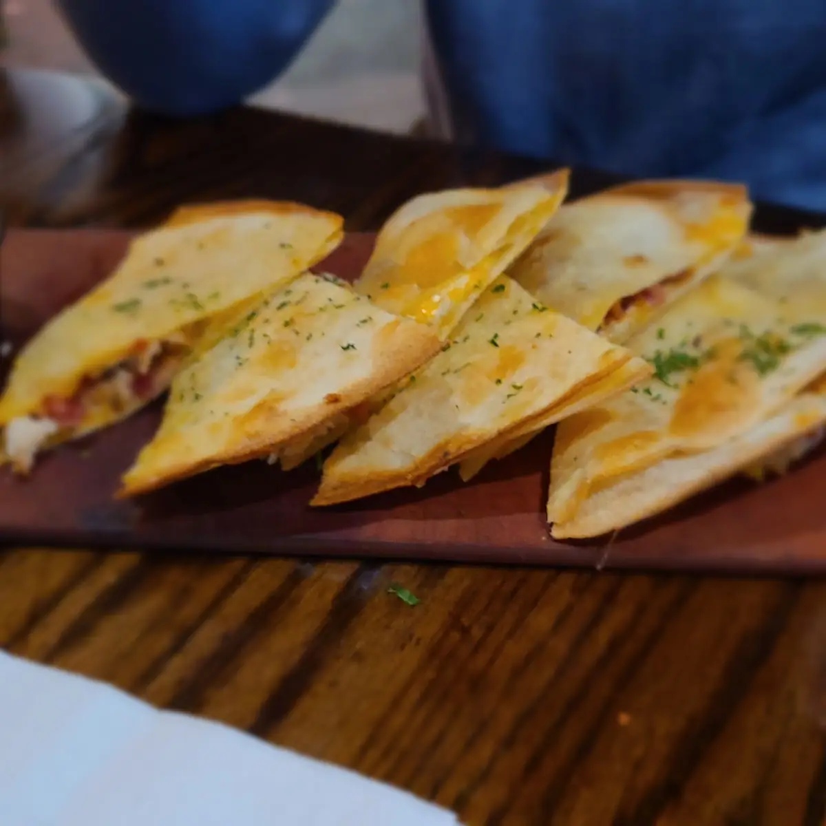 Chicken Bacon Ranch Quesadilla