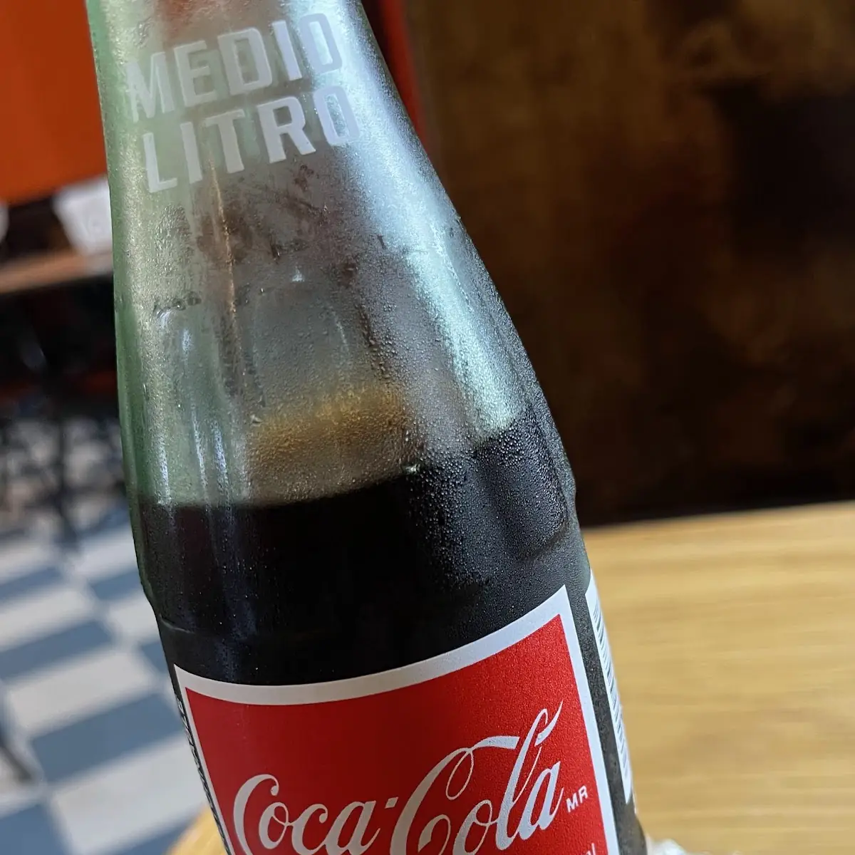 Glass Bottle Coke
