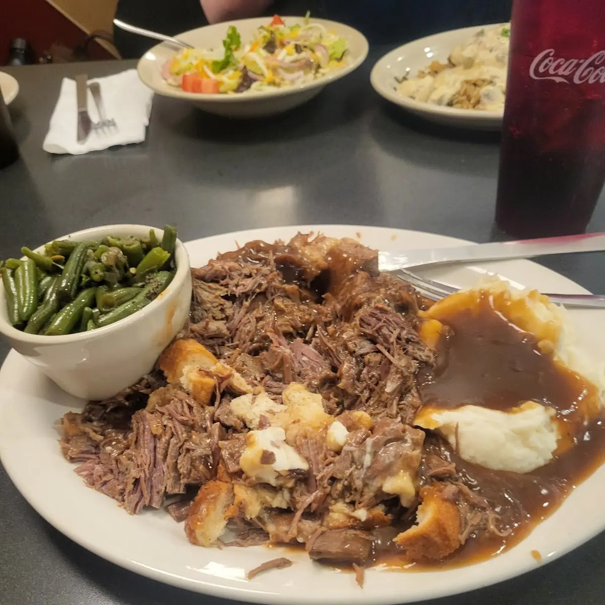 Open-Faced Roast Beef