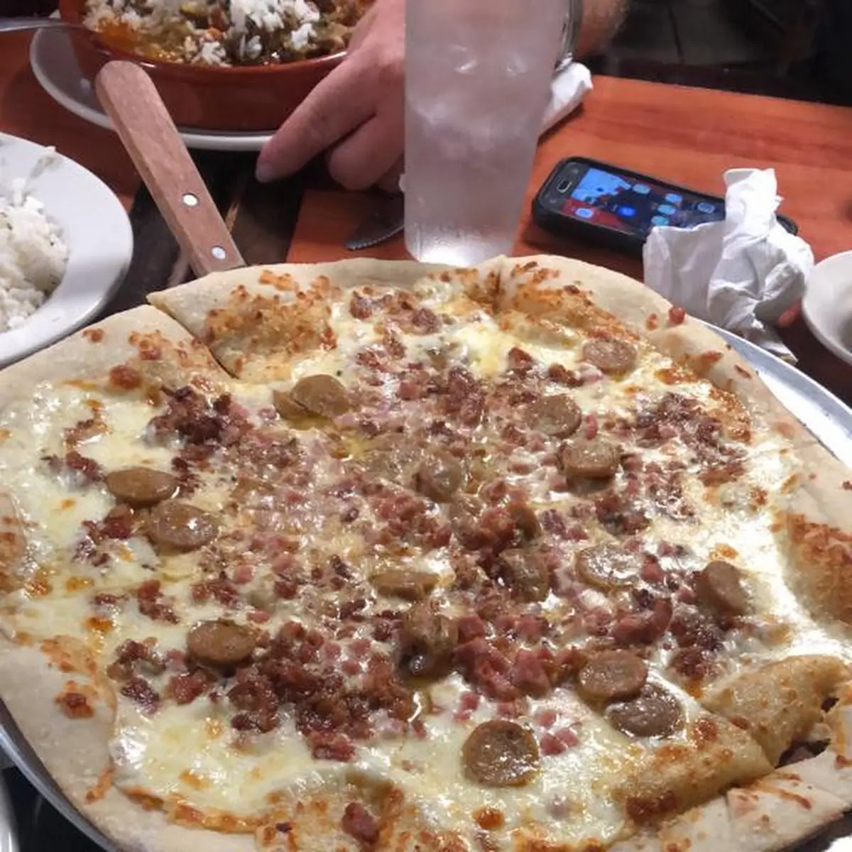 Pizza Carbonara