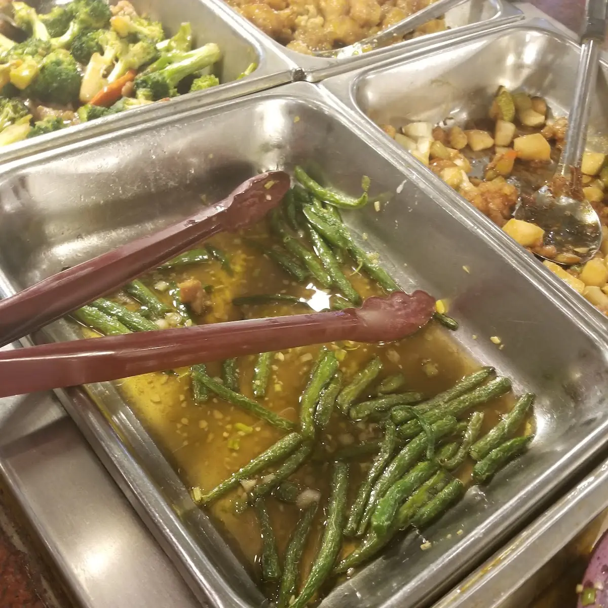 Dried Out Greasy Green Beans