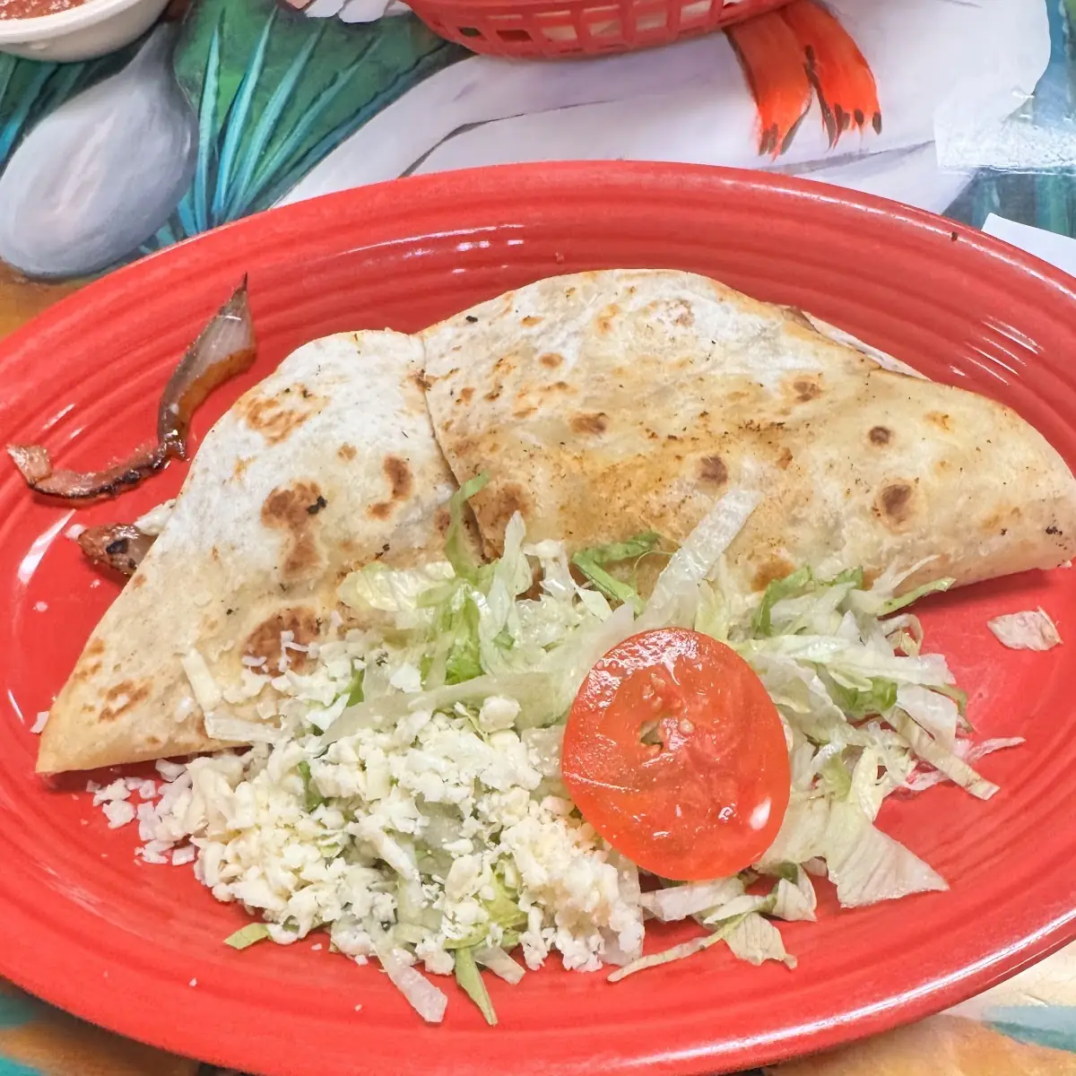Grilled Chicken Quesadilla