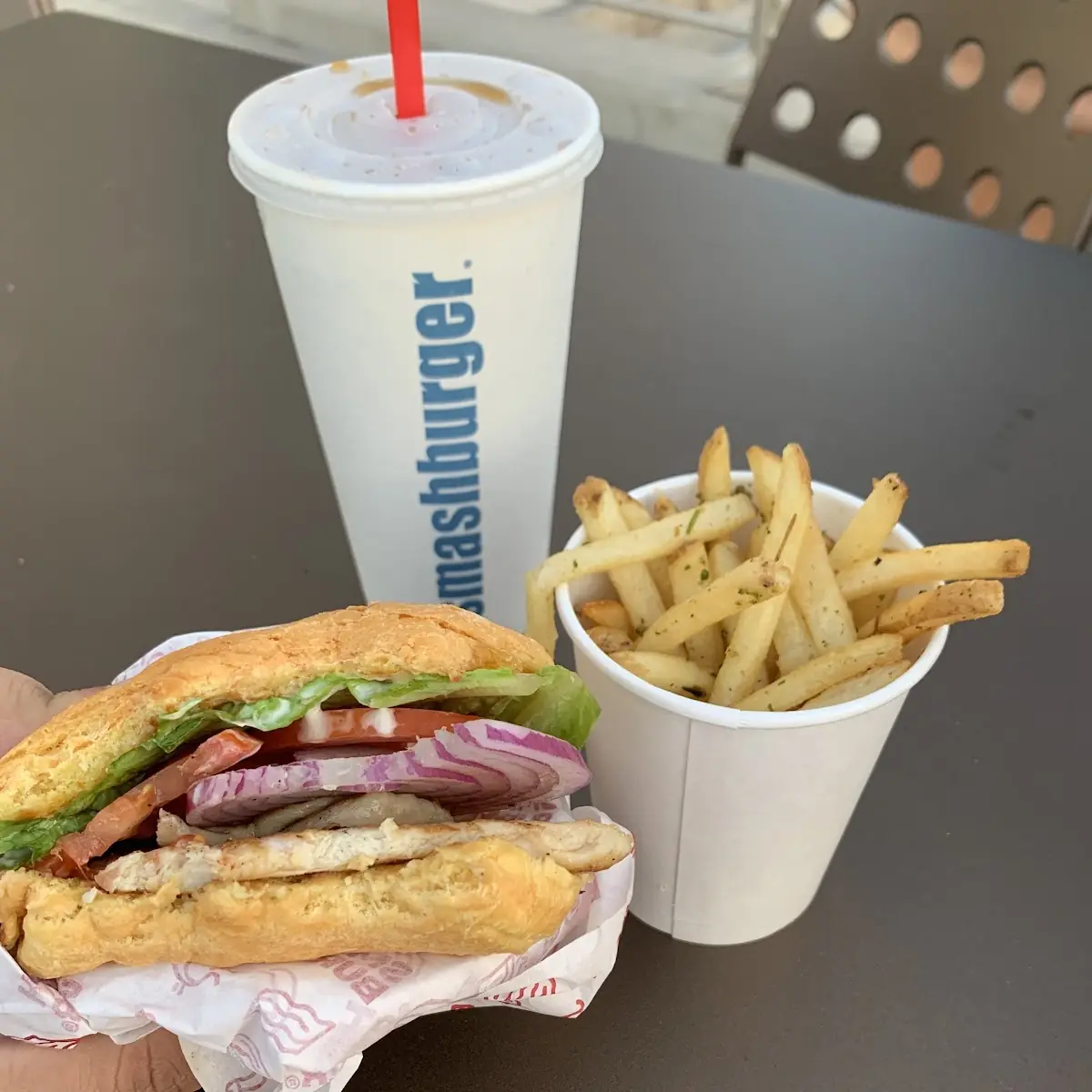 Garlic Chicken Burger