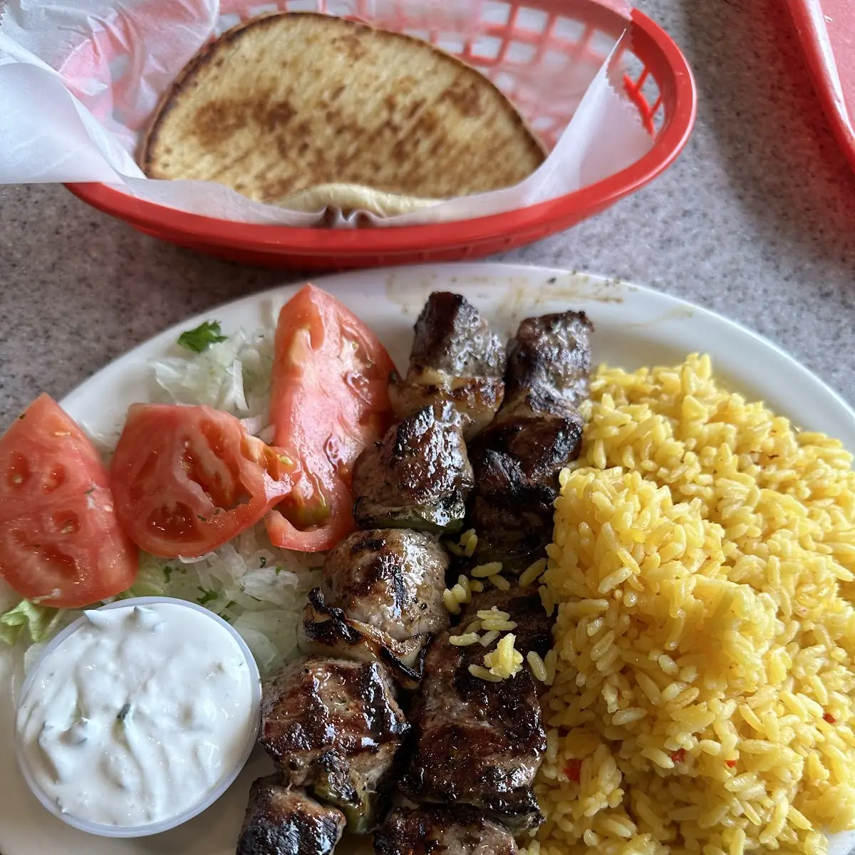 Shish-Ka-Bob Plate