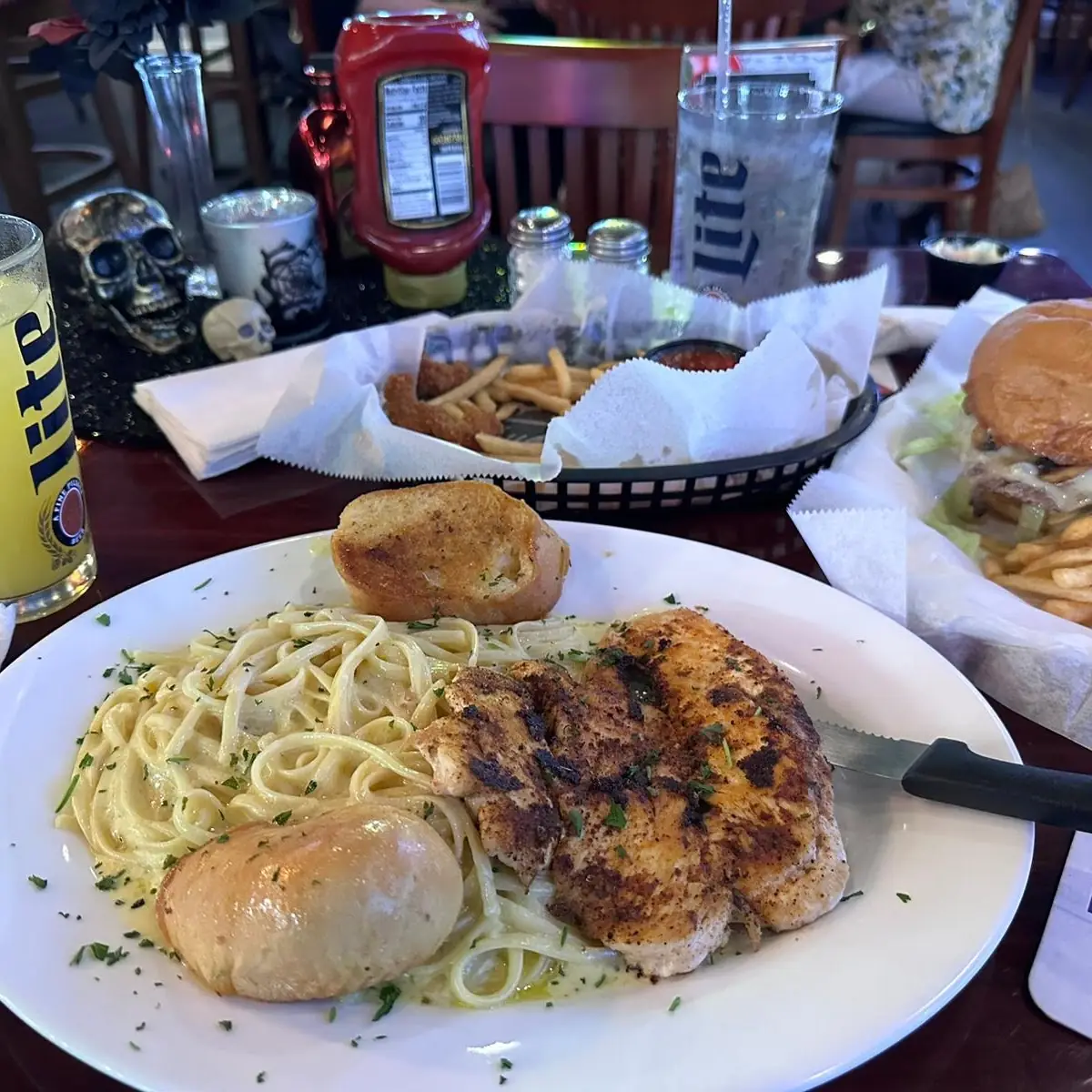 Blackened Chicken Alfredo