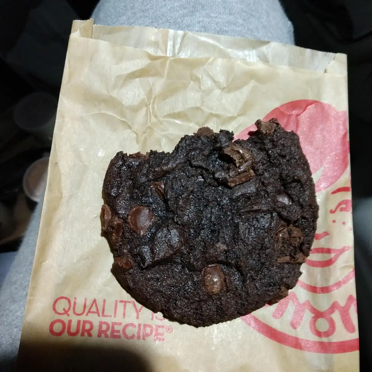 Double Chocolate Chip Cookie