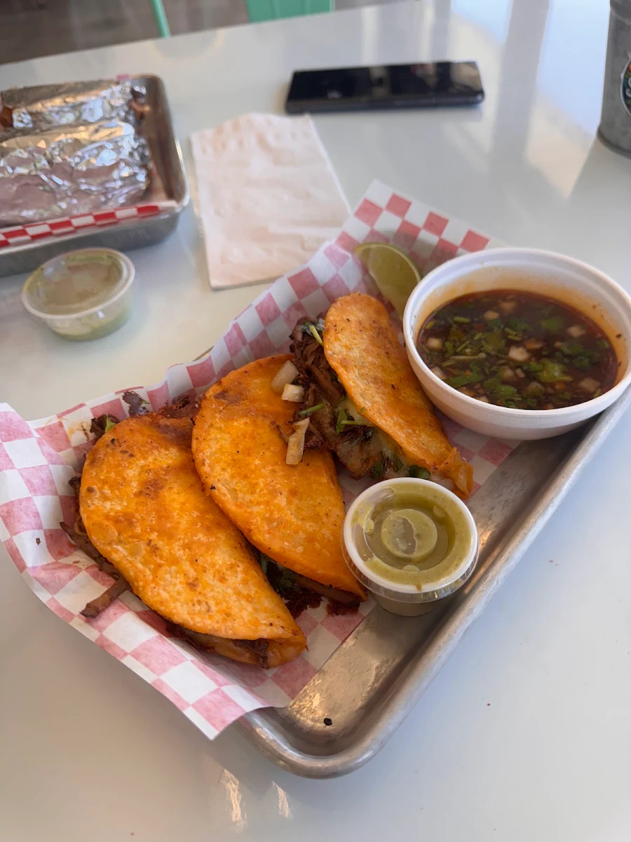 Queso Birria Tacos