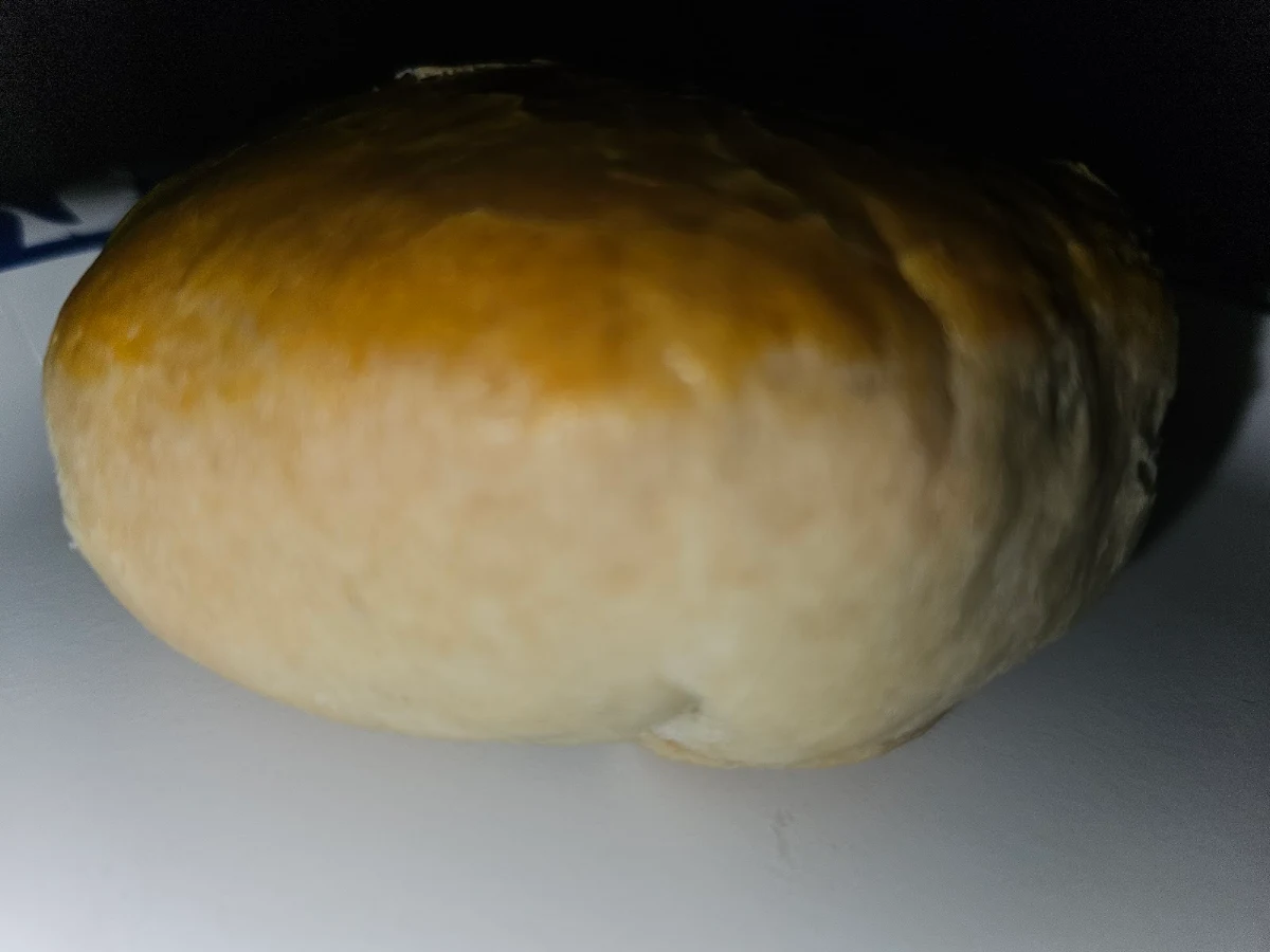 Over Inflated Black Bean Cake Half Empty