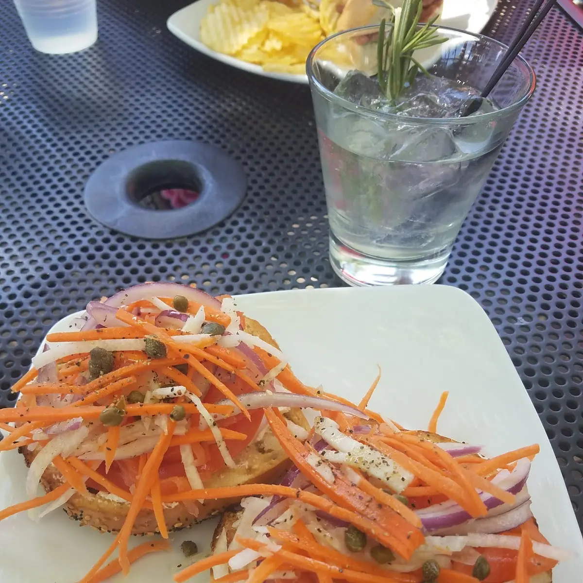 Lox on Toast