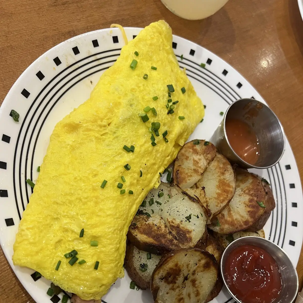 Black Forest Ham & Swiss Omelette