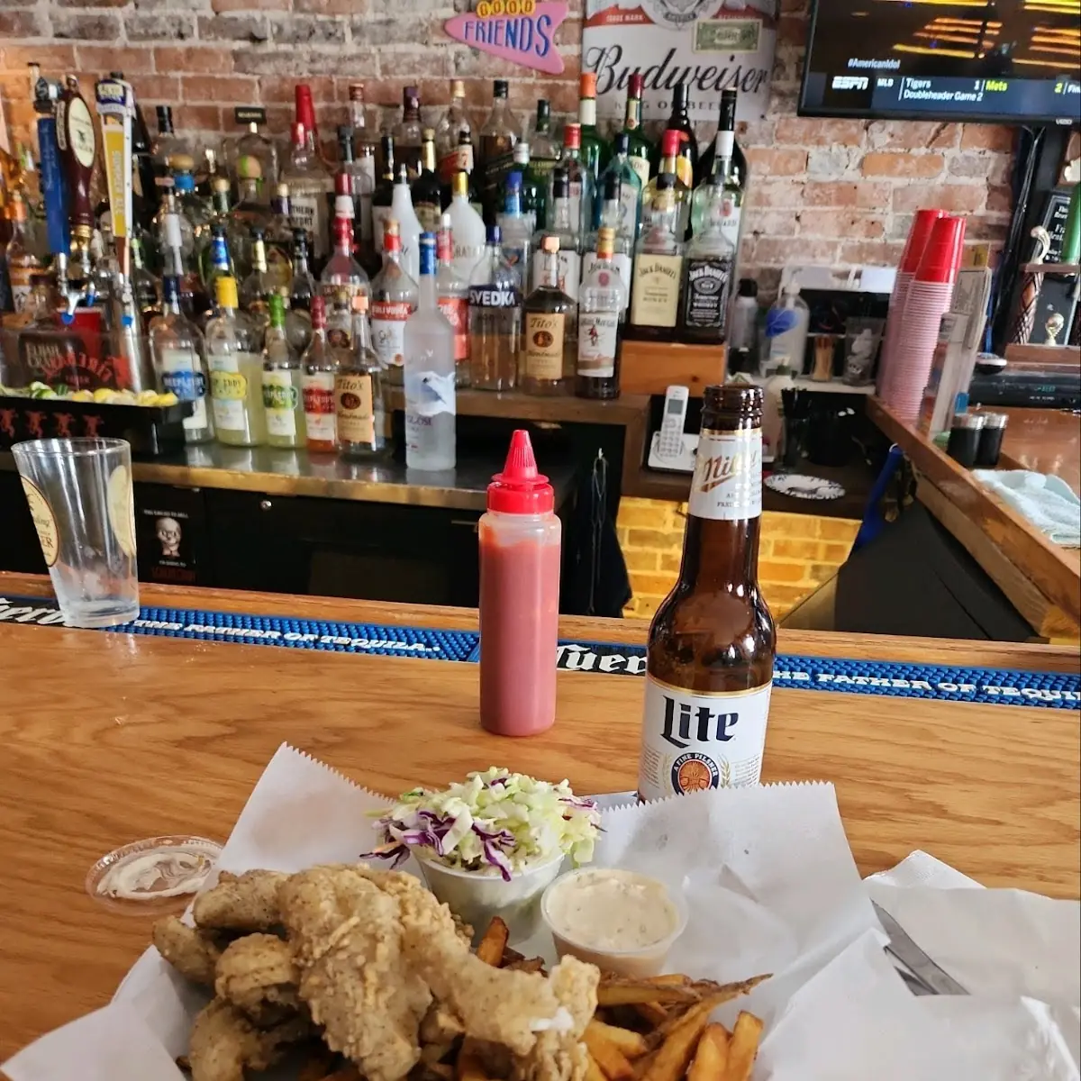 Fried Perch Dinner
