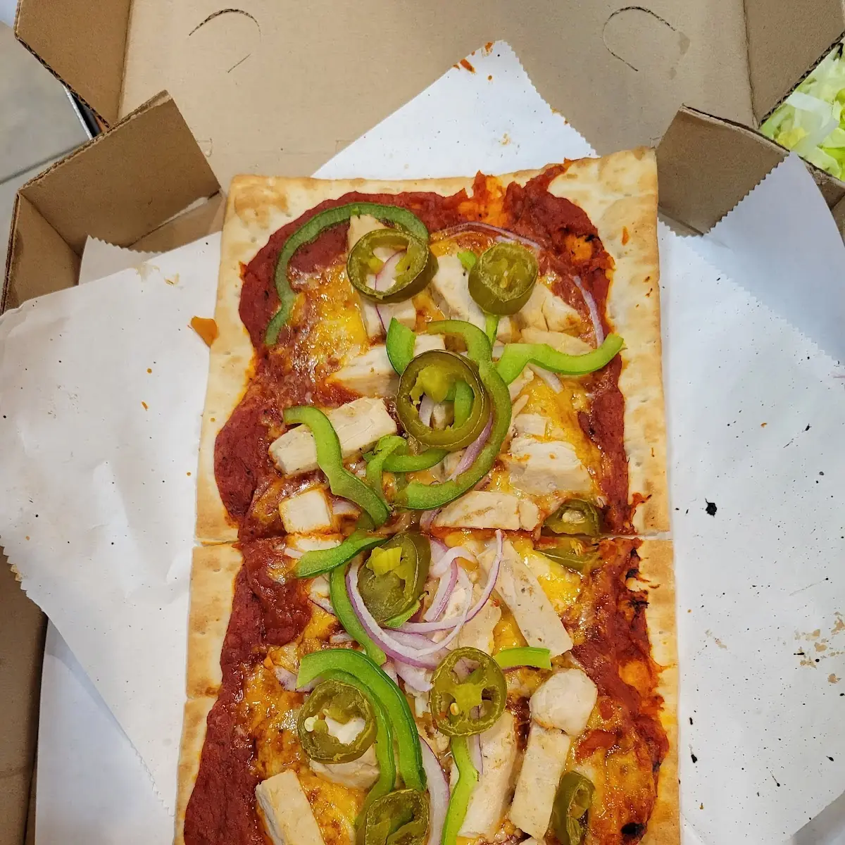 Subway Flatbread Pizza